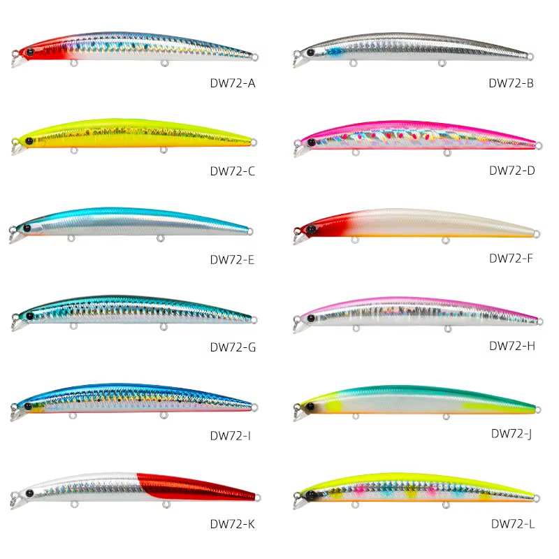 TsurinoYa DW72 – Cebo duro 125mm para pesca en agua salada - imagen 2