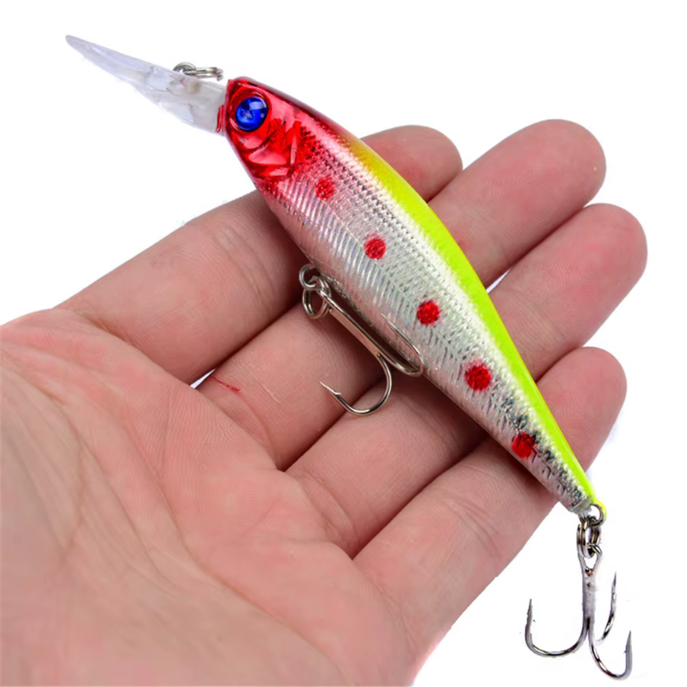 Señuelo Minnow Flotante 10 cm, 9,4 g para trucha - Jerkbait realista - imagen 2