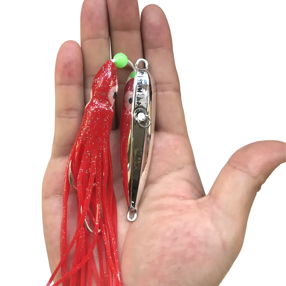 Inchiku Luminoso Jighead – Falda de pulpo para pesca