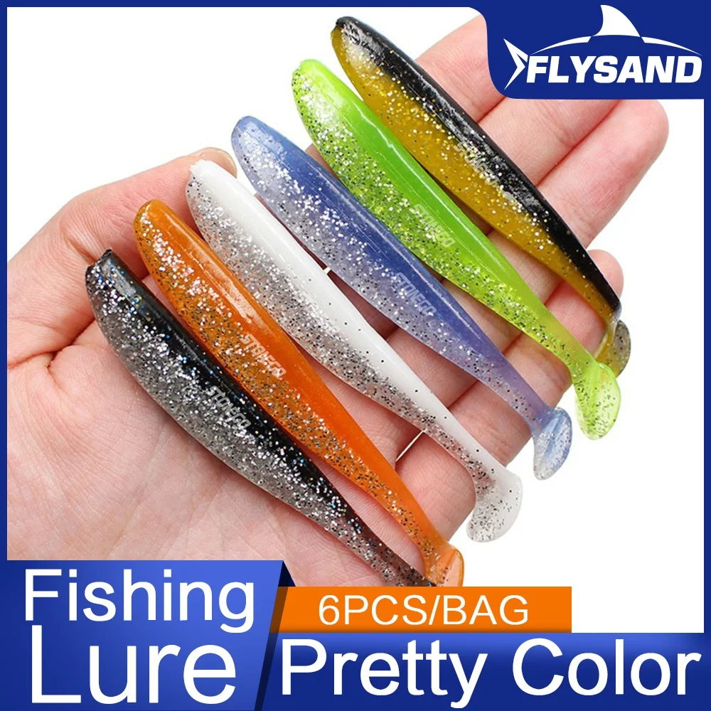 FLYSAND Wobblers para Carpa – Artificiales Silicona 90mm