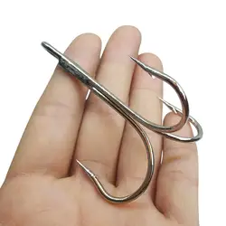 Anzuelo triple para lubina y bagre, pesca de mar