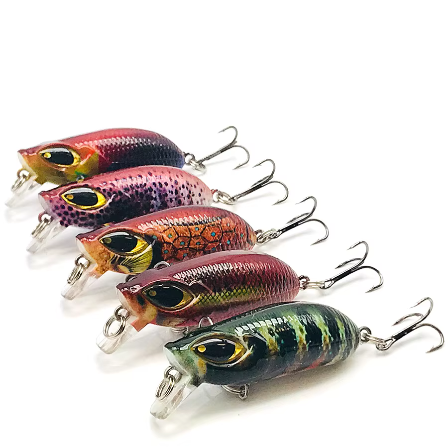 Señuelo artificial flotante minnow para pesca - imagen 2