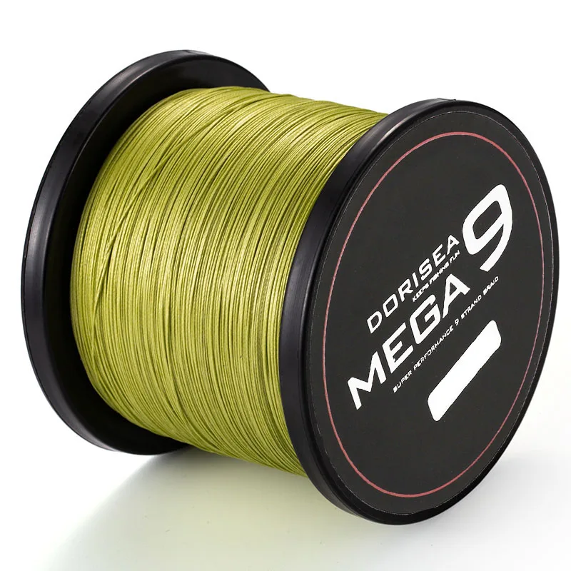 DORISEA Sedal trenzado Super PE 9 hebras - Japonés para pesca - imagen 4