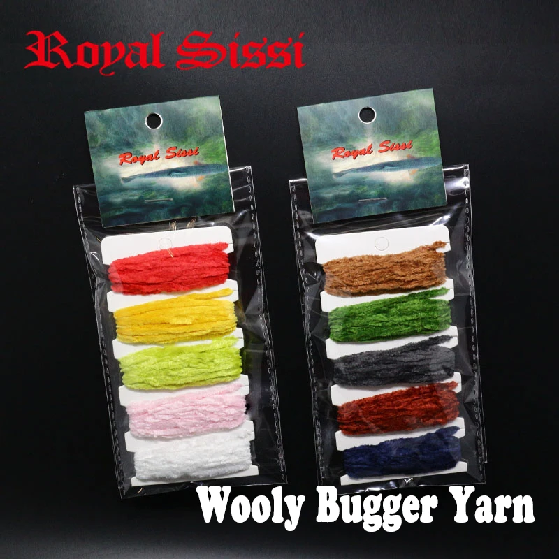 Royal Sissi Chenilla mediana para atar moscas – surtido de colores