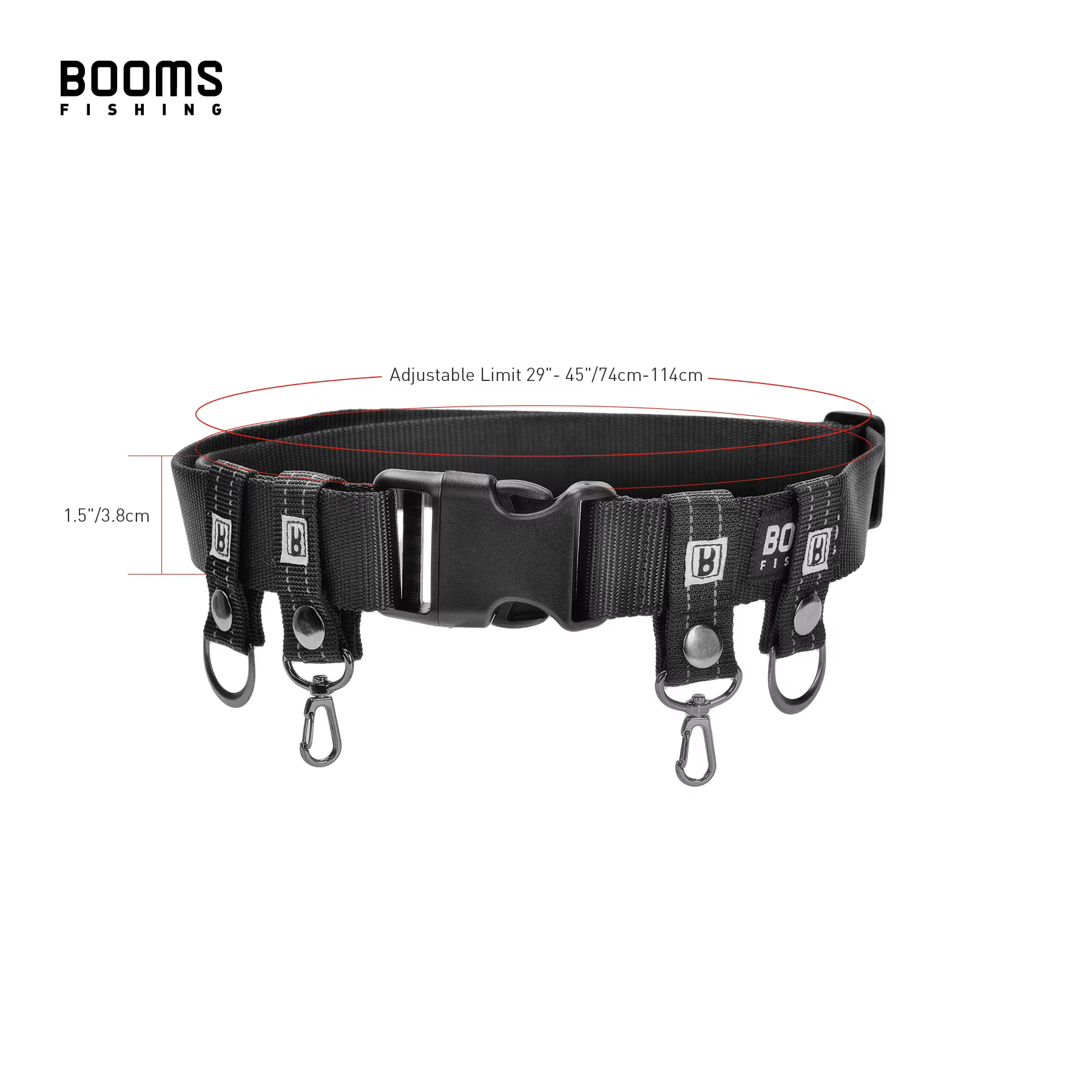 Cinturón combate Booms Fishing FB2 – Herramientas y accesorios - imagen 3