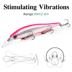 Señuelo Tsurinoya Long Casting 115SP Jerkbait Aurora – Minnow suspendido 115mm 17.2g