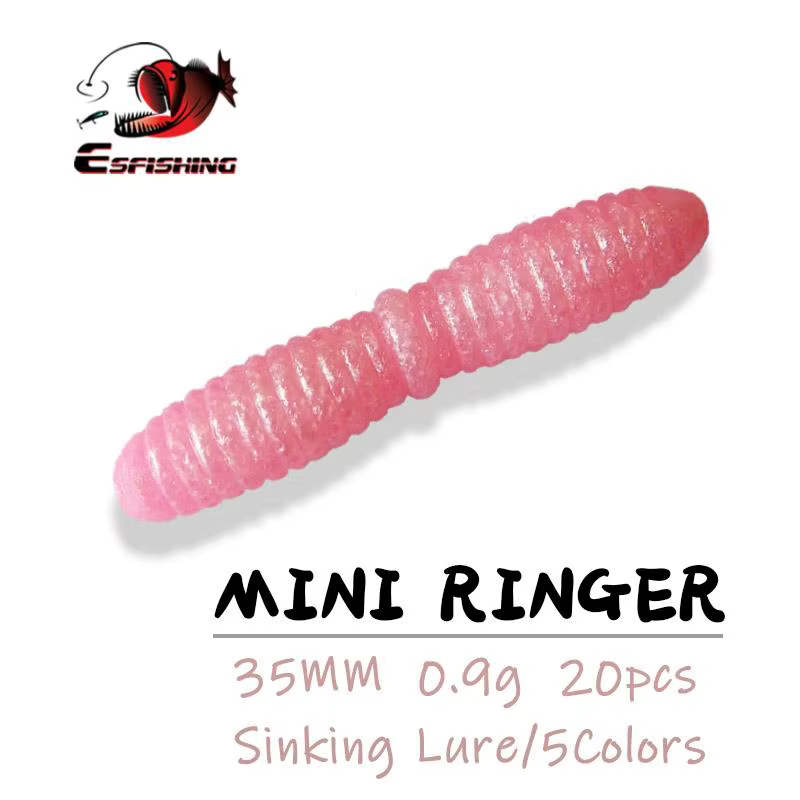 Señuelo blando ESFISHING Mini para pesca en hielo – Lucio y trucha - imagen 3