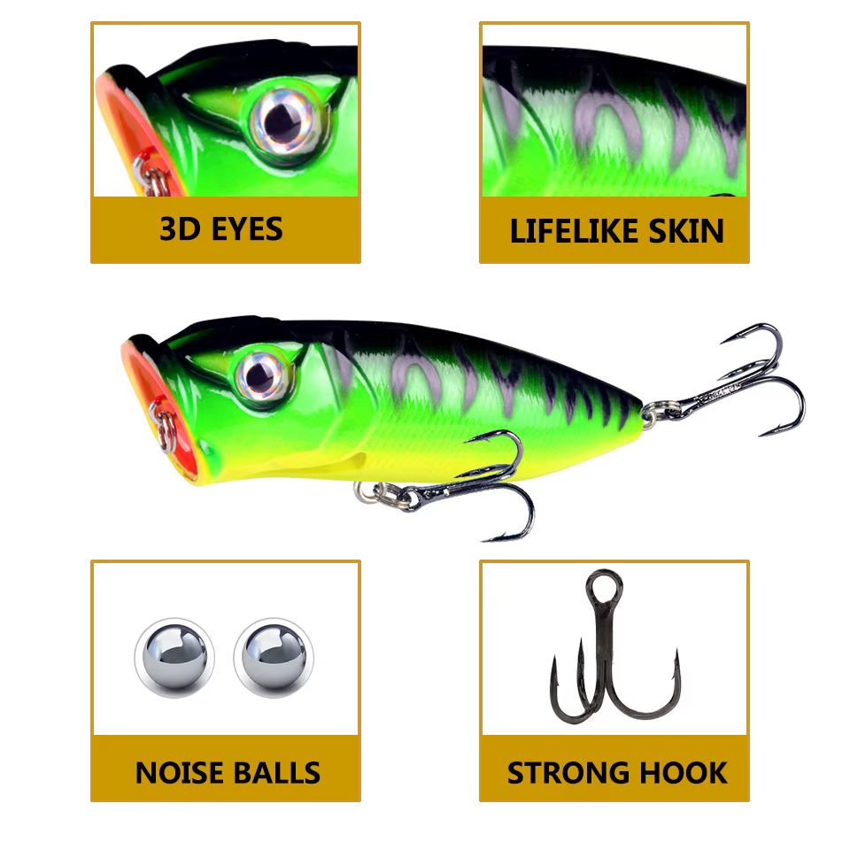 Wobbler 6,5 cm 12g – Señuelo artificial duro para lubina - imagen 3
