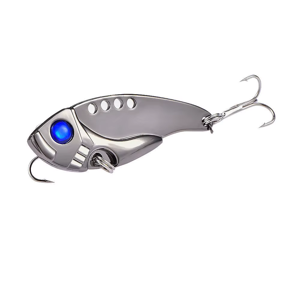 Cicada Cuchara VIB 6cm 11g – Señuelo vibrate ojos 3D - imagen 4