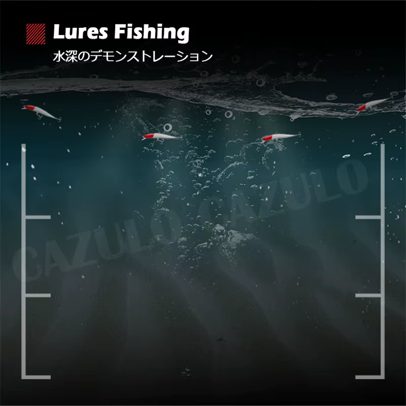 Minnow Flotante 10cm 1,6g - Señuelo artificial 0,5-8,3m - imagen 5