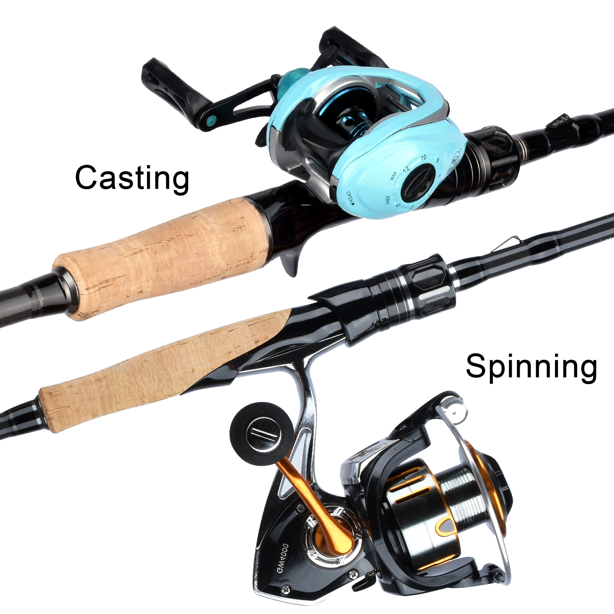 Felenhai Blackjack Casting 5-80g – Caña acción media con anillas Fuji CI - imagen 3