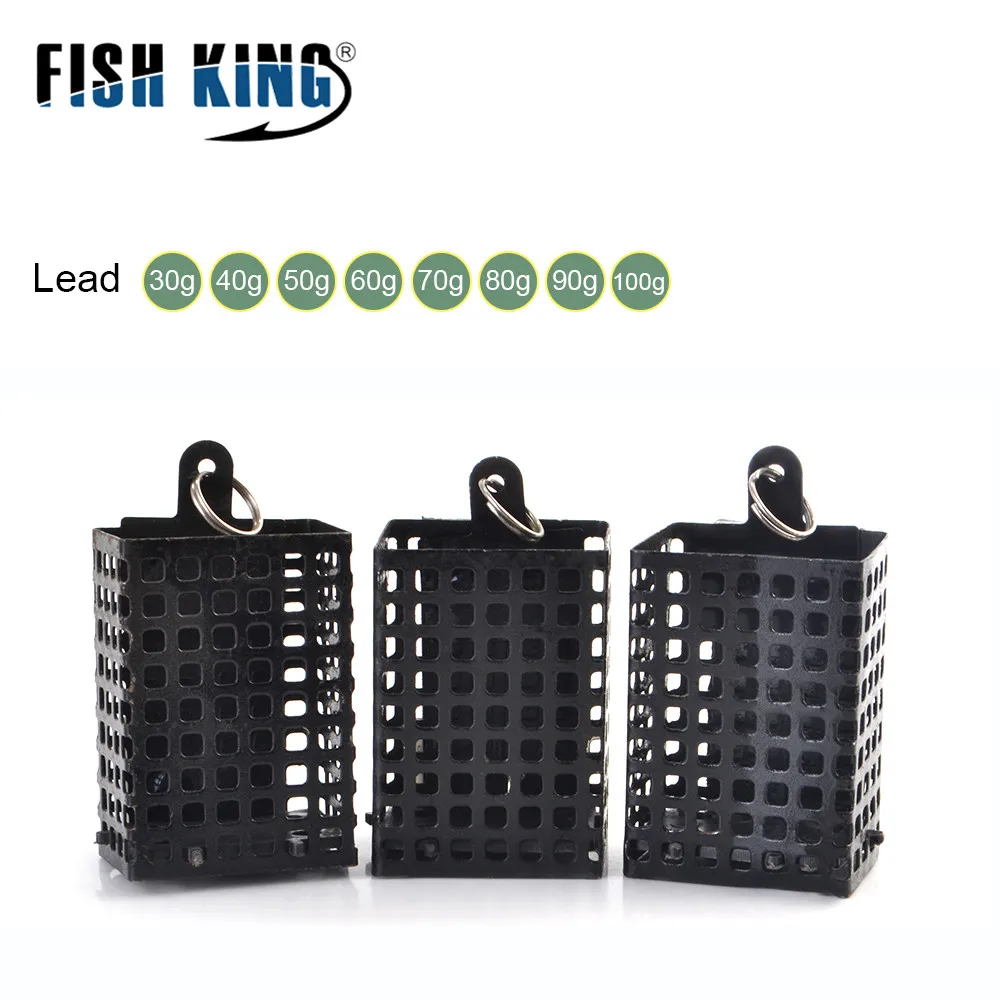 NGB Cesta de metal cuadrada para cebo de carpa – 30‑100 g - imagen 4