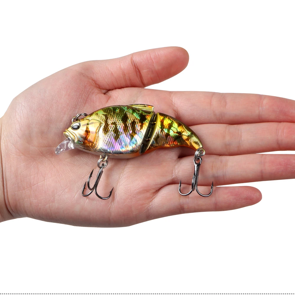 Señuelo en acción de pesca