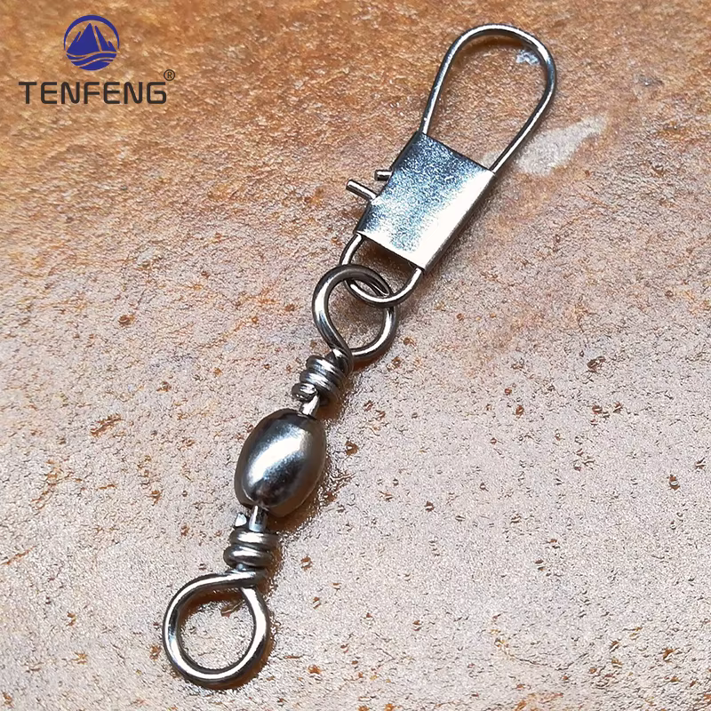 Conector giratorio Snap Fastlock - cierre rápido para líder de pesca - imagen 2