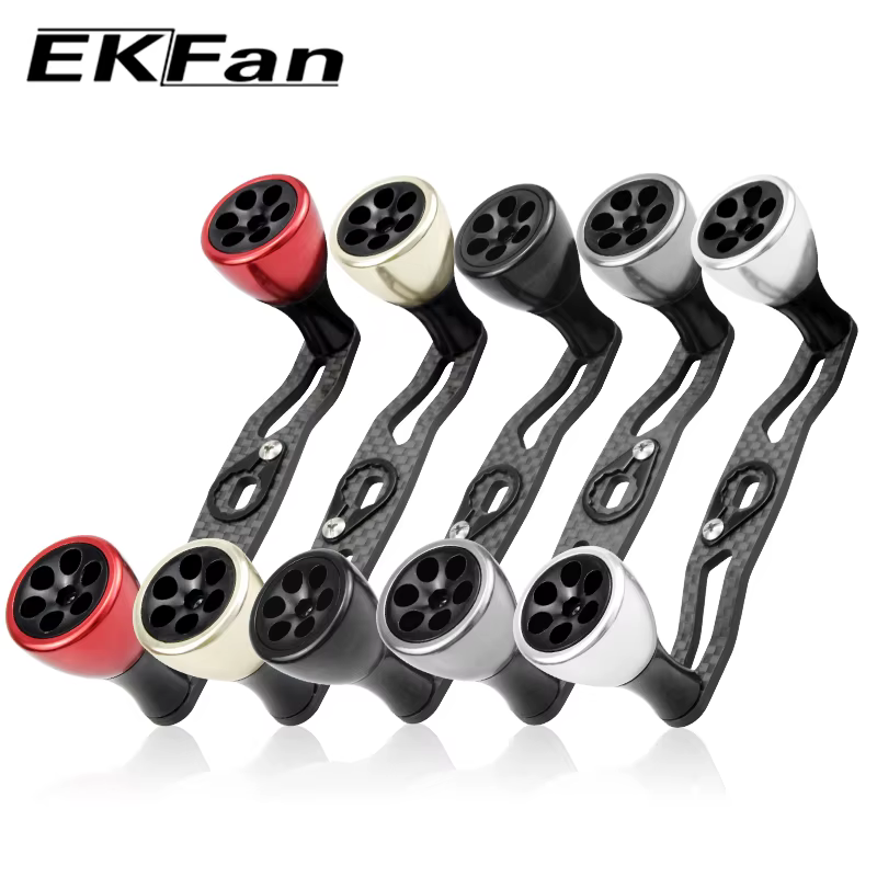 Manija Fibra Carbono EKfan 105mm Baitcasting Shimano Daiwa