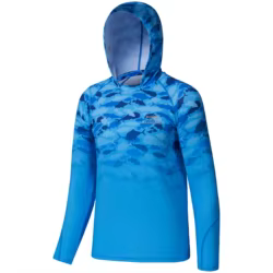 Camiseta Bassdash FS03Y UPF50+ juvenil manga larga protección solar pesca