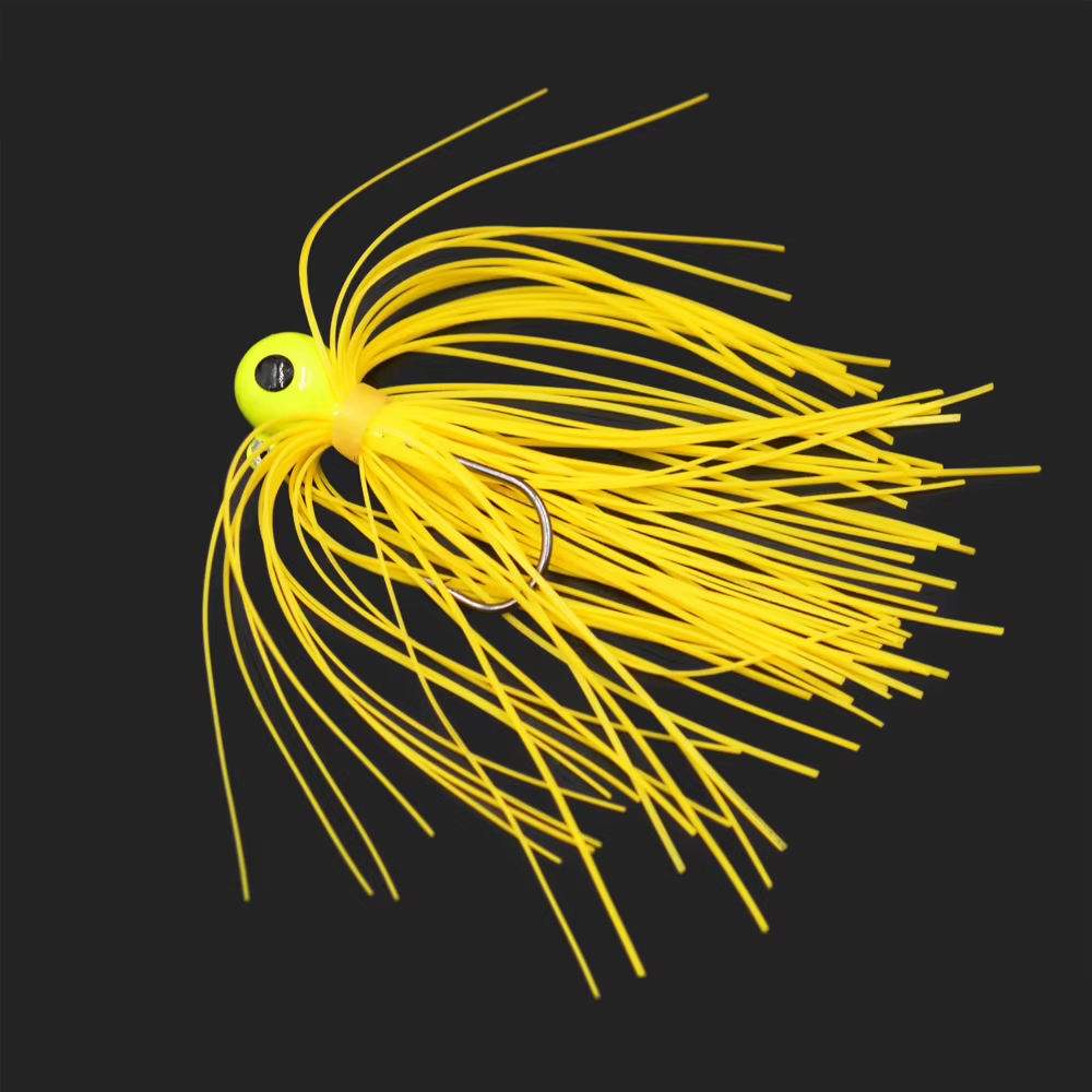 MNFT Jig Head falda silicona curricán – Anzuelo acero barba - imagen 2