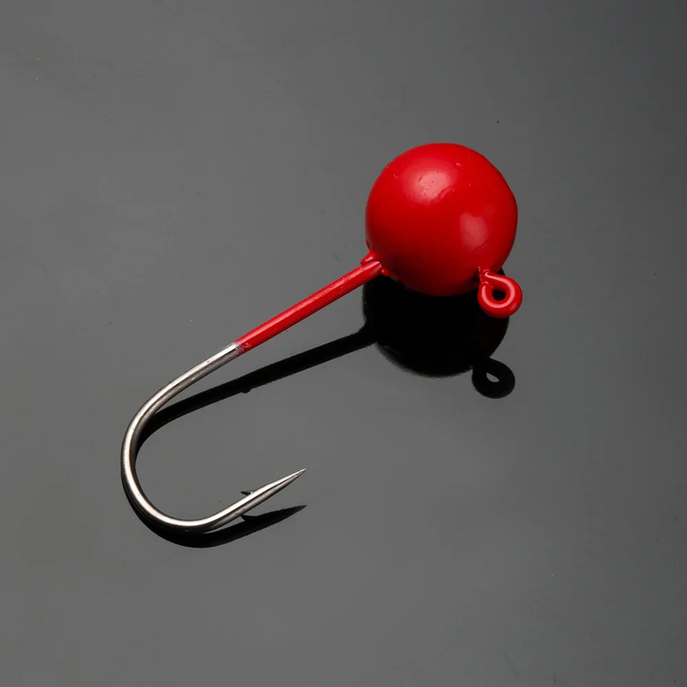 Anzuelos Jig Head ATUENO con cabeza redonda para vinilo y lubina - imagen 5