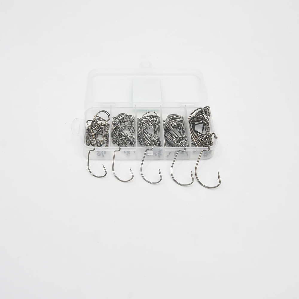 Jig Broad Gap anzuelos acero carbono – Púas para lubina - imagen 5