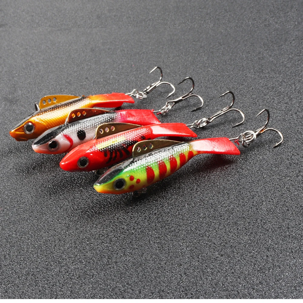 Balanceador Jigging Sinking Vib – Cebo duro winter para Lucio, Carpa, Perca - imagen 4