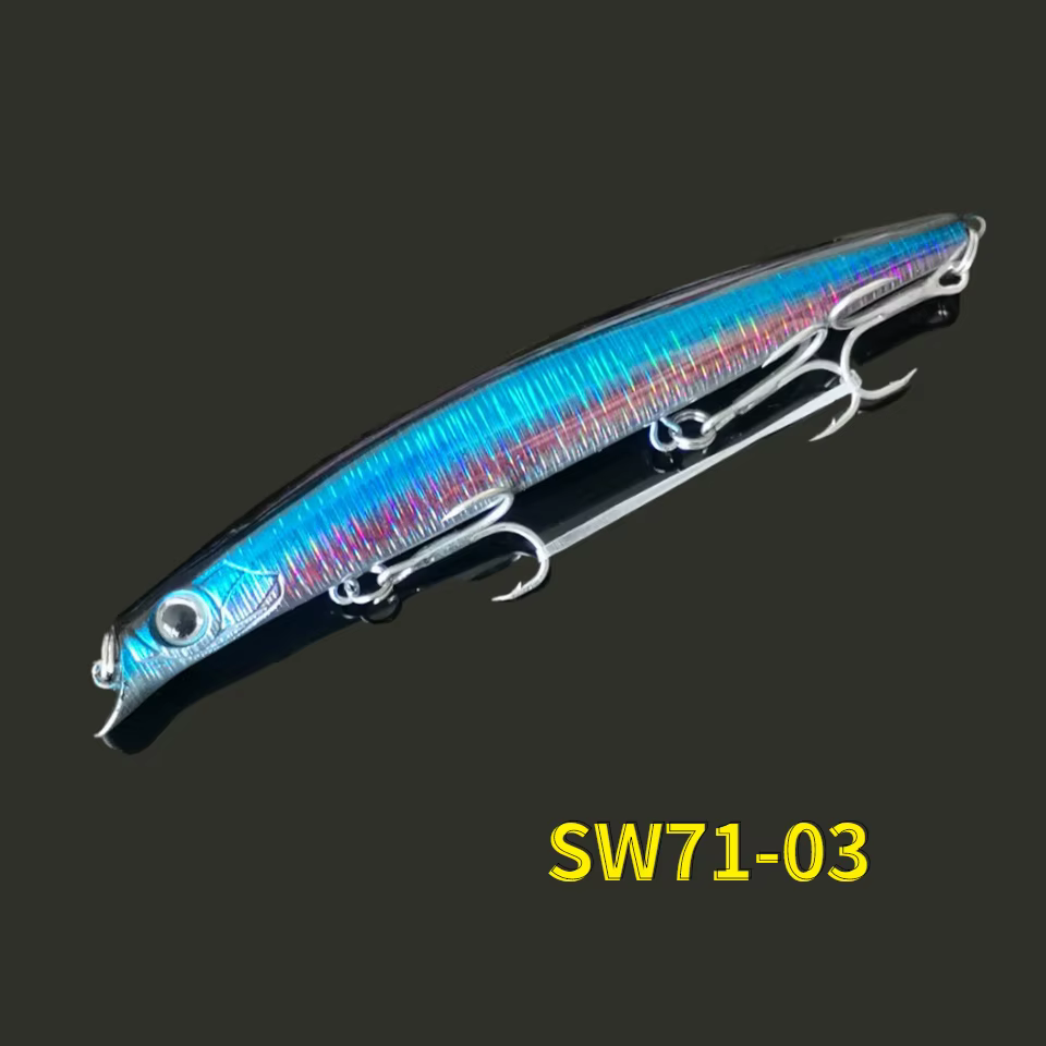 Swolfy 140mm – Señuelo giratorio flotante 18g tiro largo - imagen 4