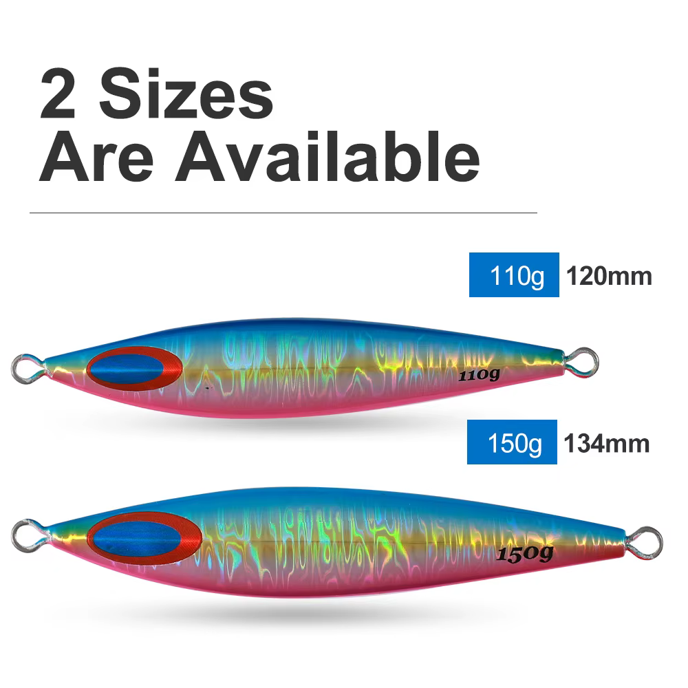 Jigging Pro Señuelo Vertical de Metal, caída lenta para agua salada - imagen 2