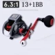 Carrete con contador de línea baitcasting alta resistencia con LED - imagen 4
