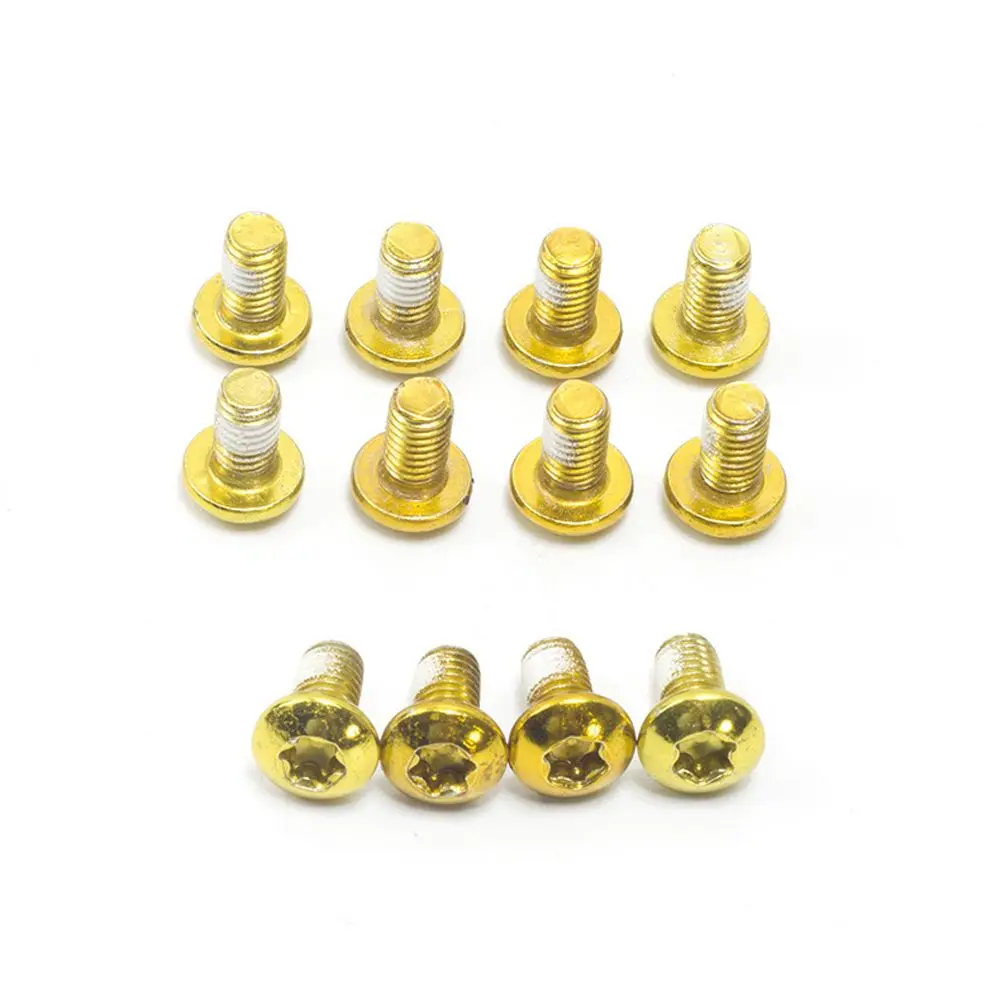Juego de tornillos Torx T25 en aceros inoxidables colores variados