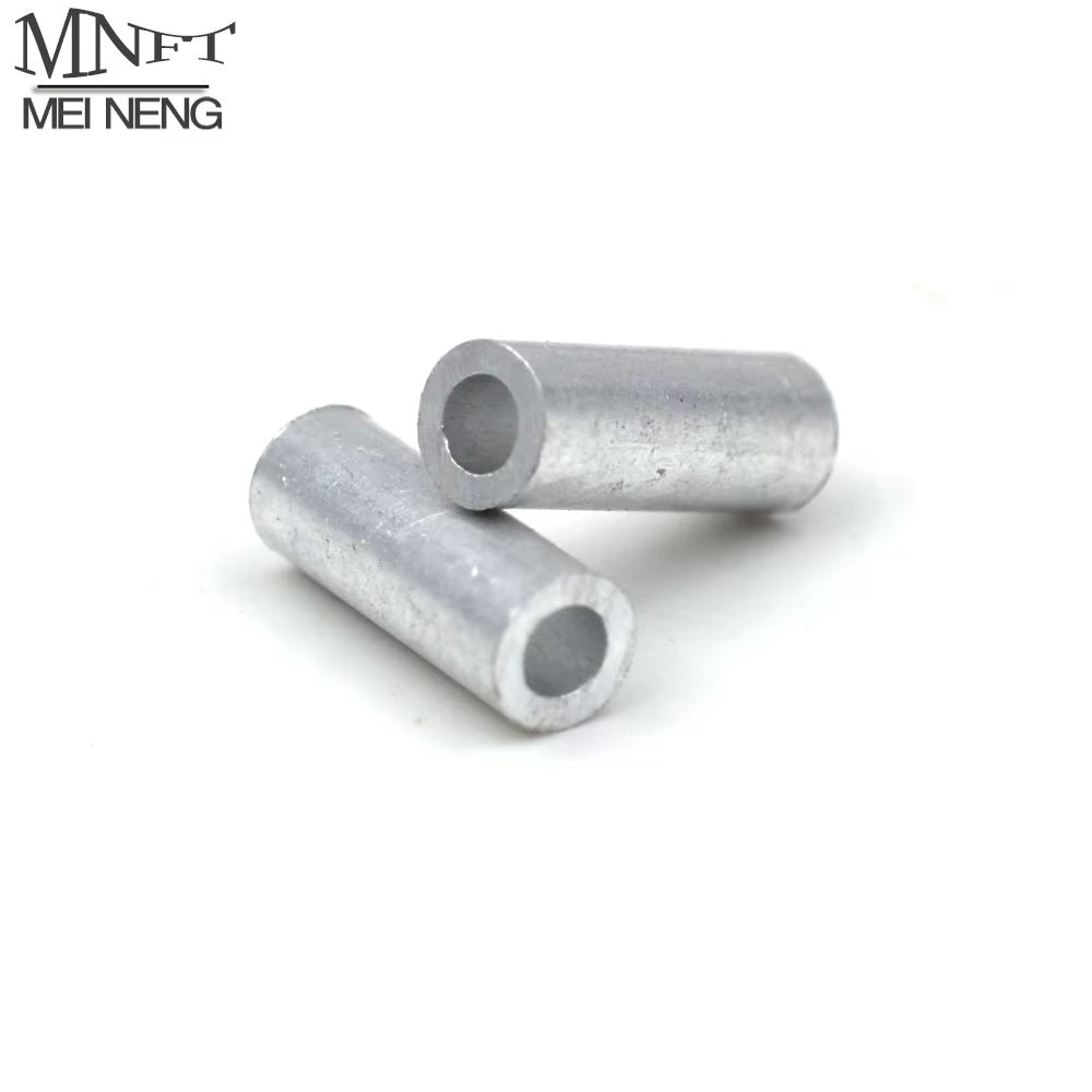 MNFT Tubo sedal aluminio con manguitos casquillos para líder de barco - imagen 5