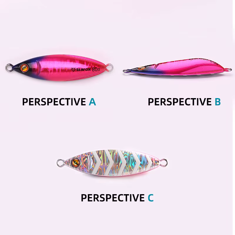 Señuelos Jig Metal SF01 – Pesas 30-80g para pesca - imagen 2