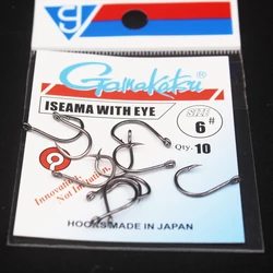 Anzuelo circular Iseama Gamakatsu – Ojo de anillo japonés