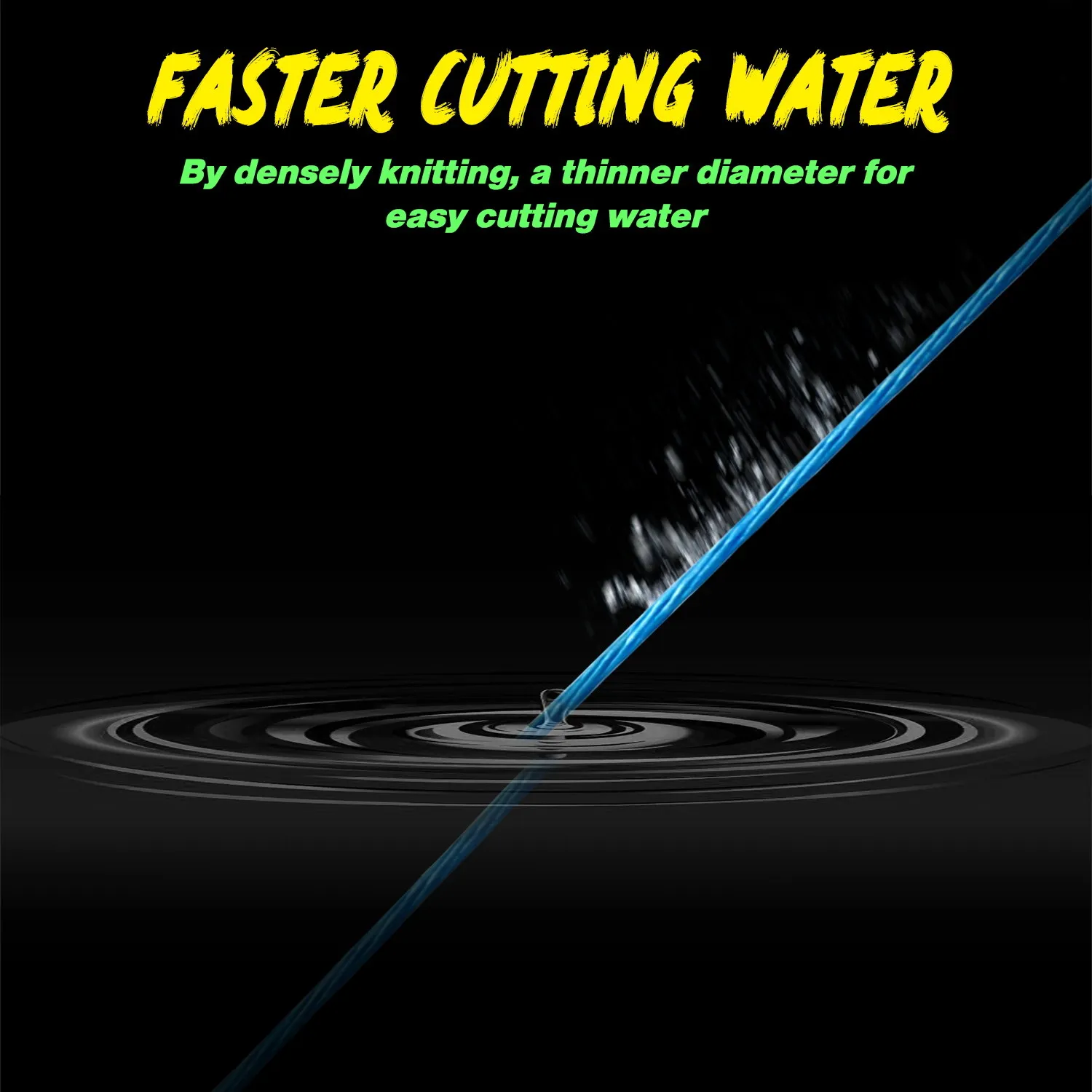 Detalle de la estructura del sedal