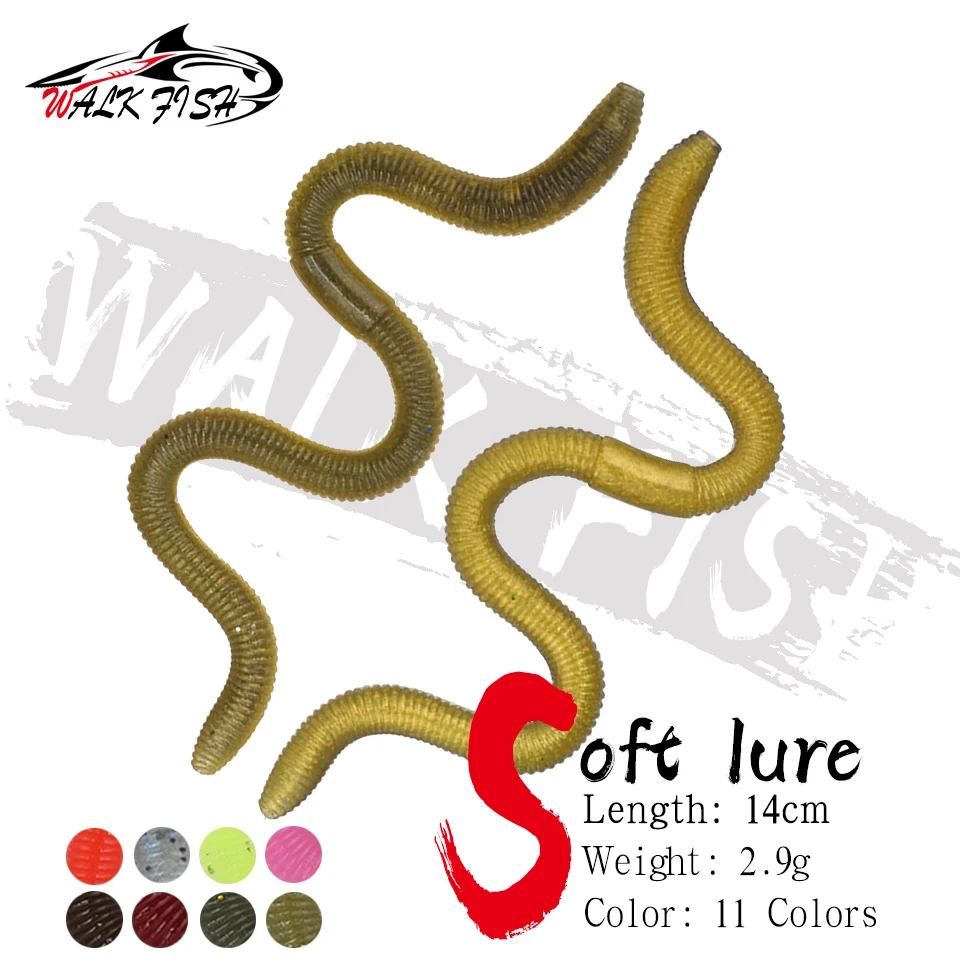 Vinilos 14cm Walk Fish – Minnow Swimbait para lubina y lucio - imagen 4