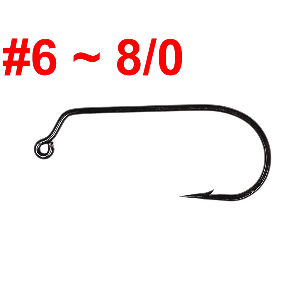 Anzuelo jig 60° de alta resistencia