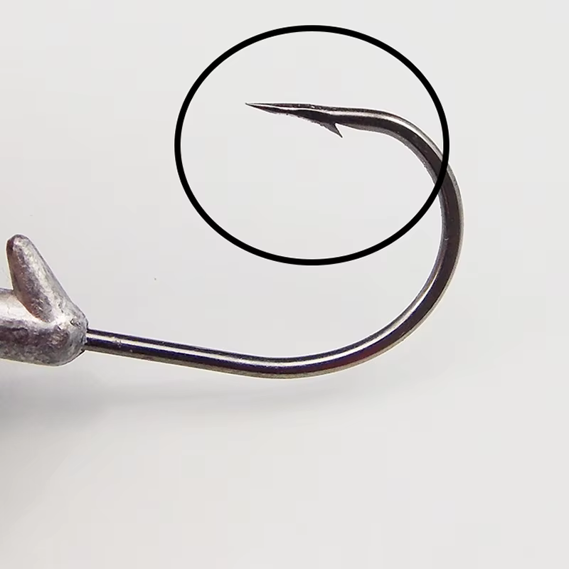 Anzuelos Jig Head ESFISHING – Pesos 3g a 14g para vinilo - imagen 3