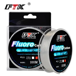 Sedal fluorocarbono FTK – Líder profesional de pesca