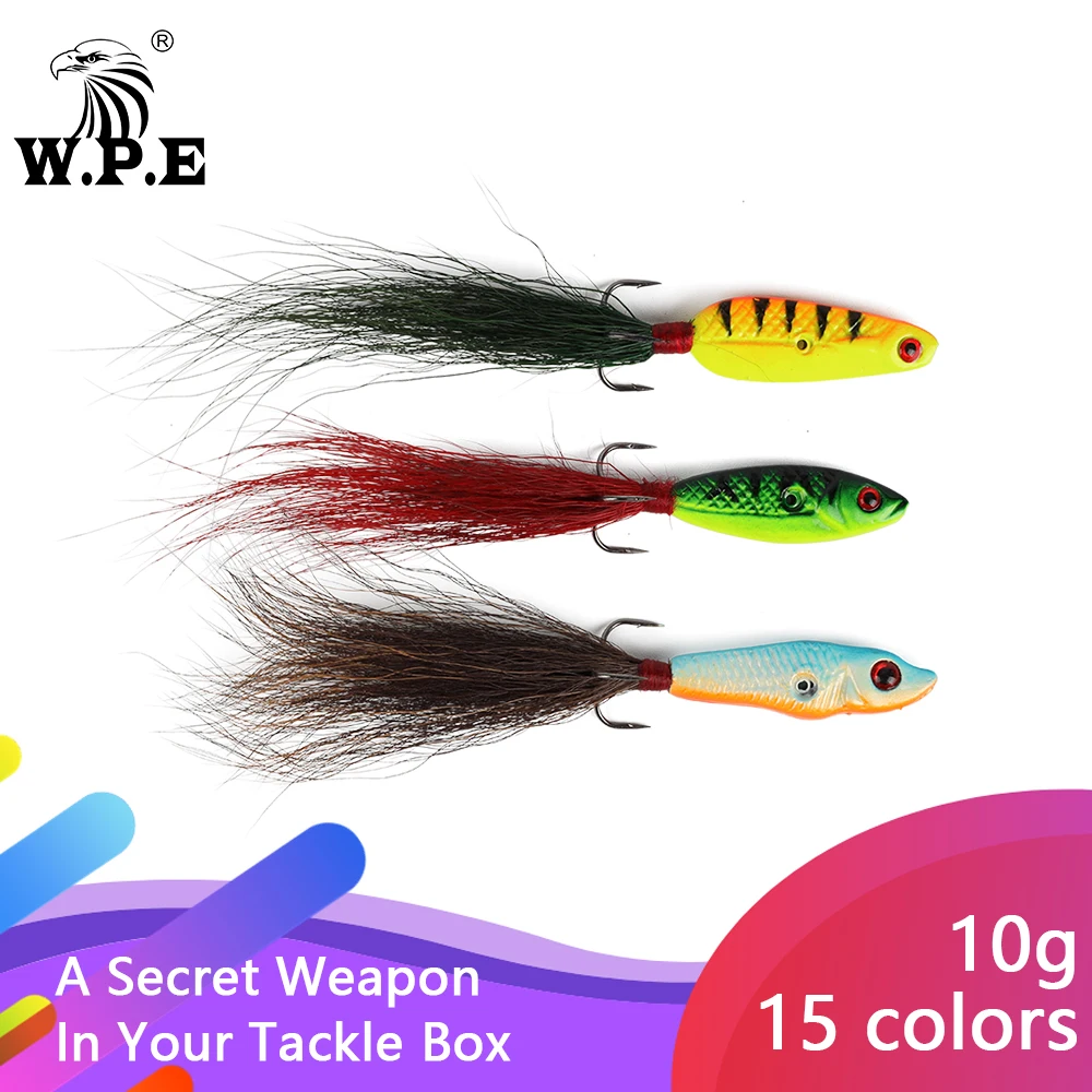 W.P.E Wobbler Triple 10g – 41-45mm para Jigging - imagen 3