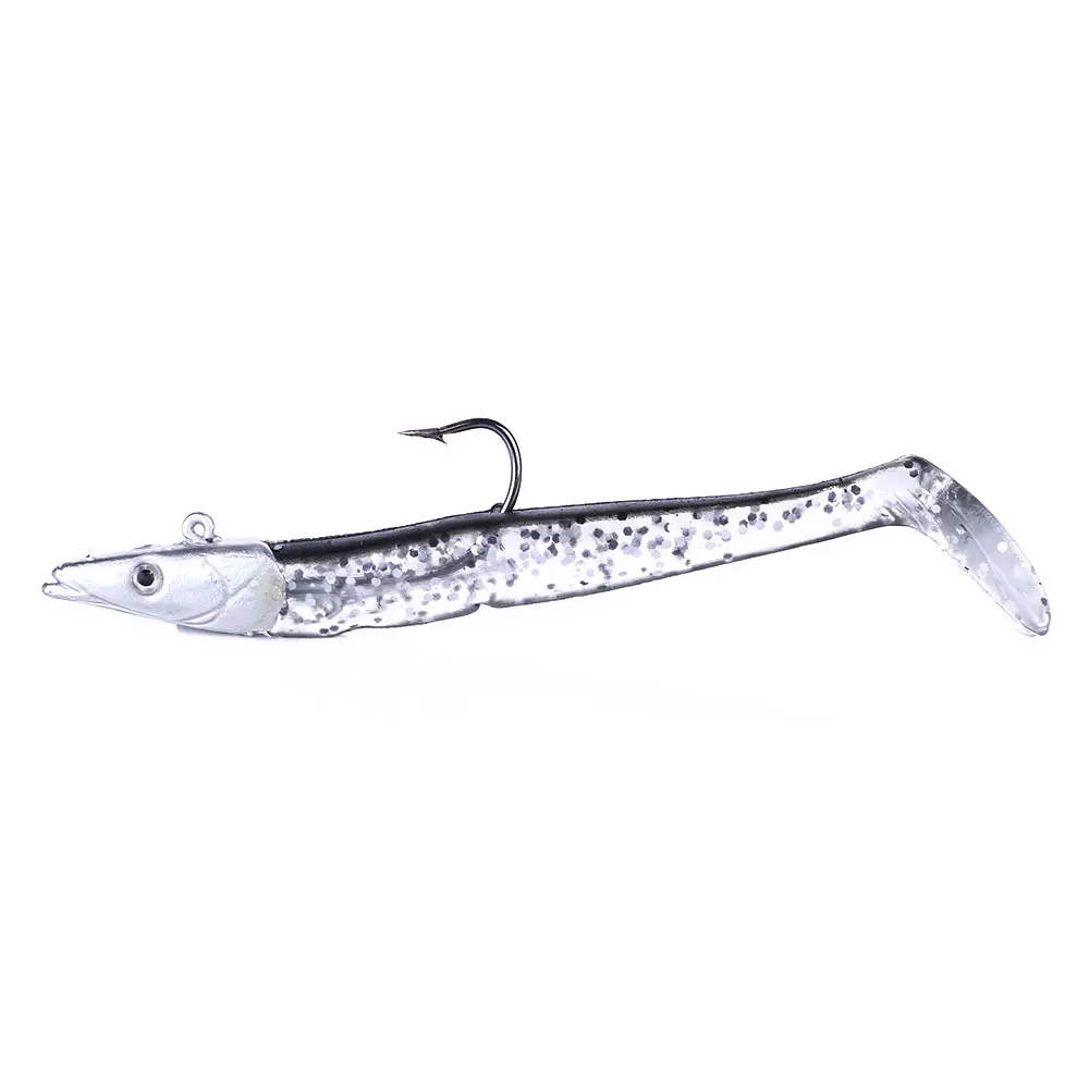 Señuelo con cabeza plomada listo para montaje