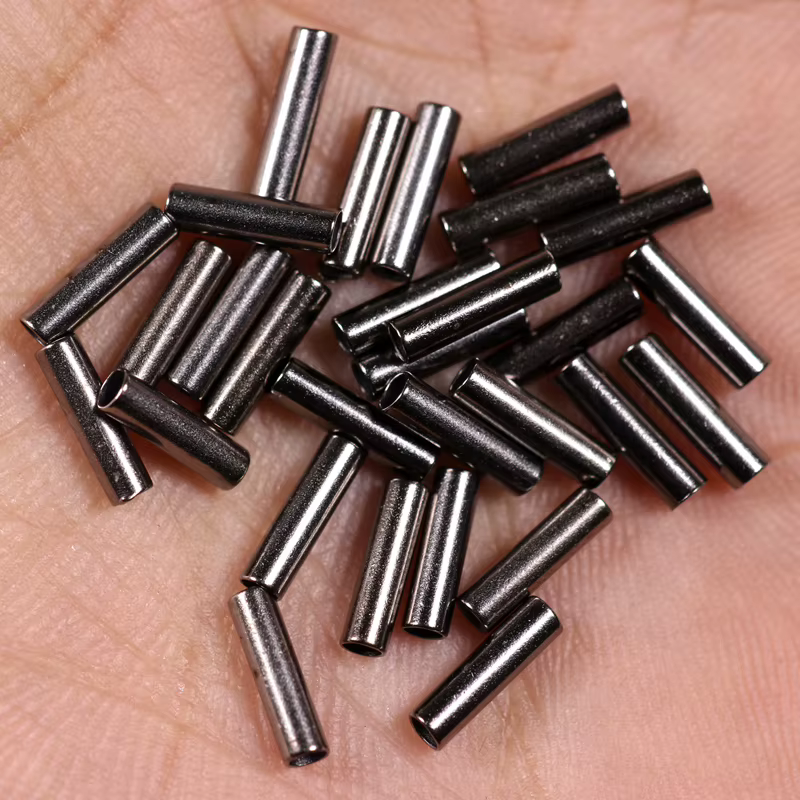 Cable de cobre negro con engarzador para pesca en agua salada - imagen 4