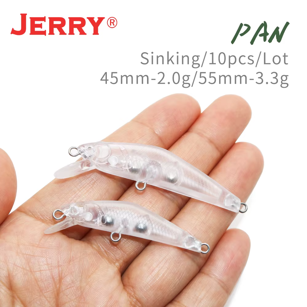 Jerry Pan Jerkbait Micro Minnow – Señuelo de pesca para roca 45-55mm - imagen 2