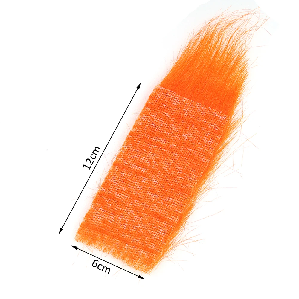 ICERIO Craft Fur Grizzly Multicolor 12cm – Piel sintética para streamers - imagen 2