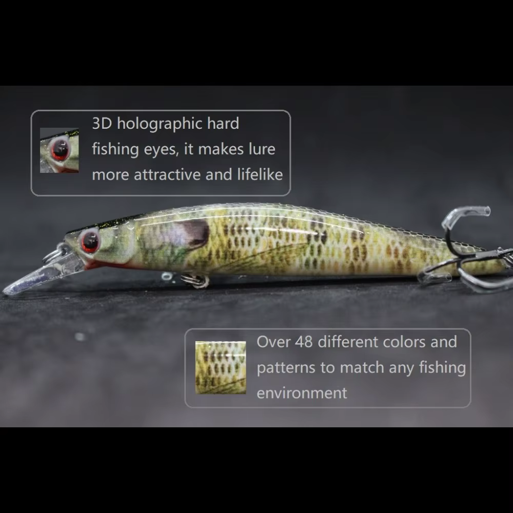 WLure Wobbler Jerkbait – Señuelo flotante con transferencia de peso - imagen 4