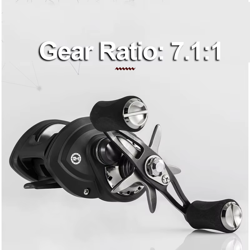 Carrete Baitcasting Super Urlight – Magnético, 10kg arrastre, agua salada - imagen 5