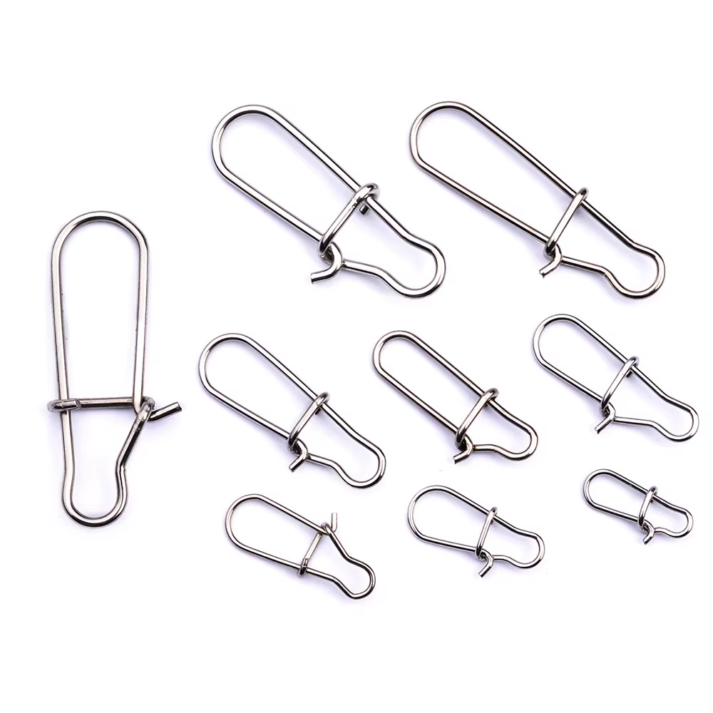 Gancho giratorio para pesca – Conector de señuelo de alta calidad