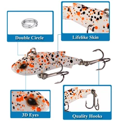 Mini VIB hundido – Señuelo vibrante para lubina y pesca en hielo