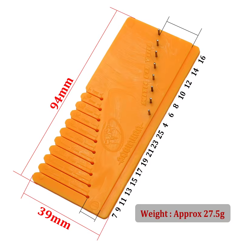 Medidor de pelo para pesca con alimentador - Herramienta de hair rig - imagen 4