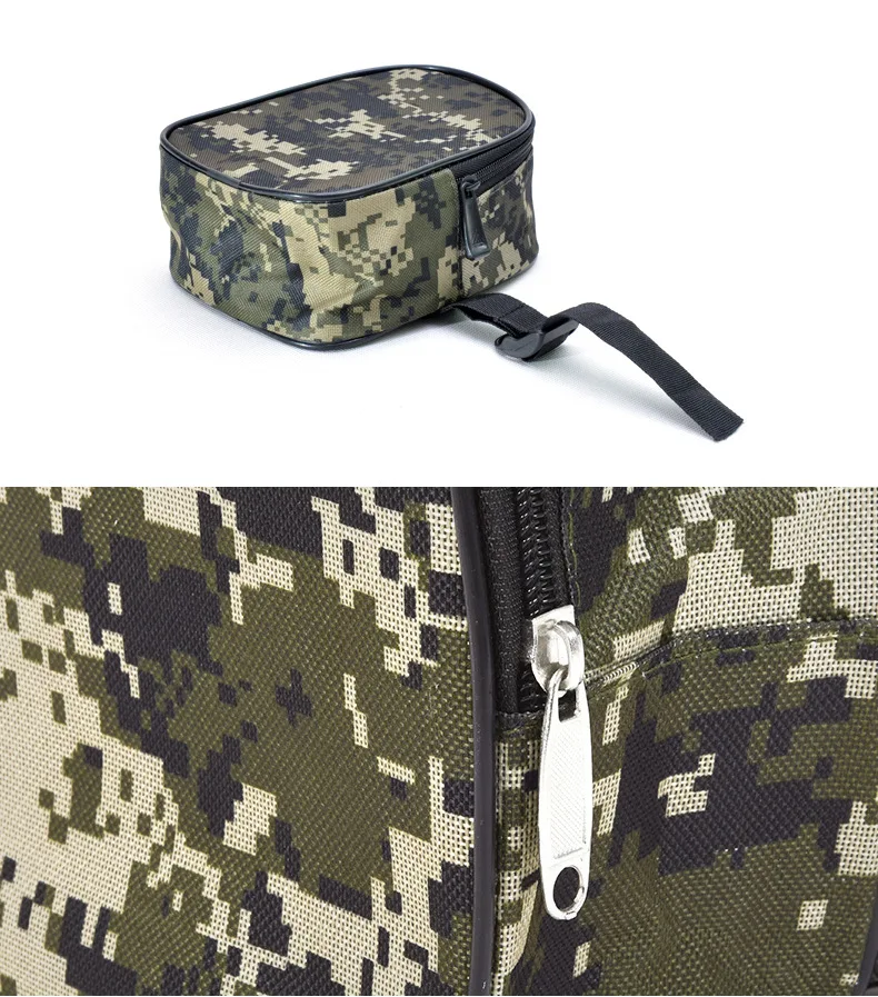 Bolsa enrollable abierta con accesorios