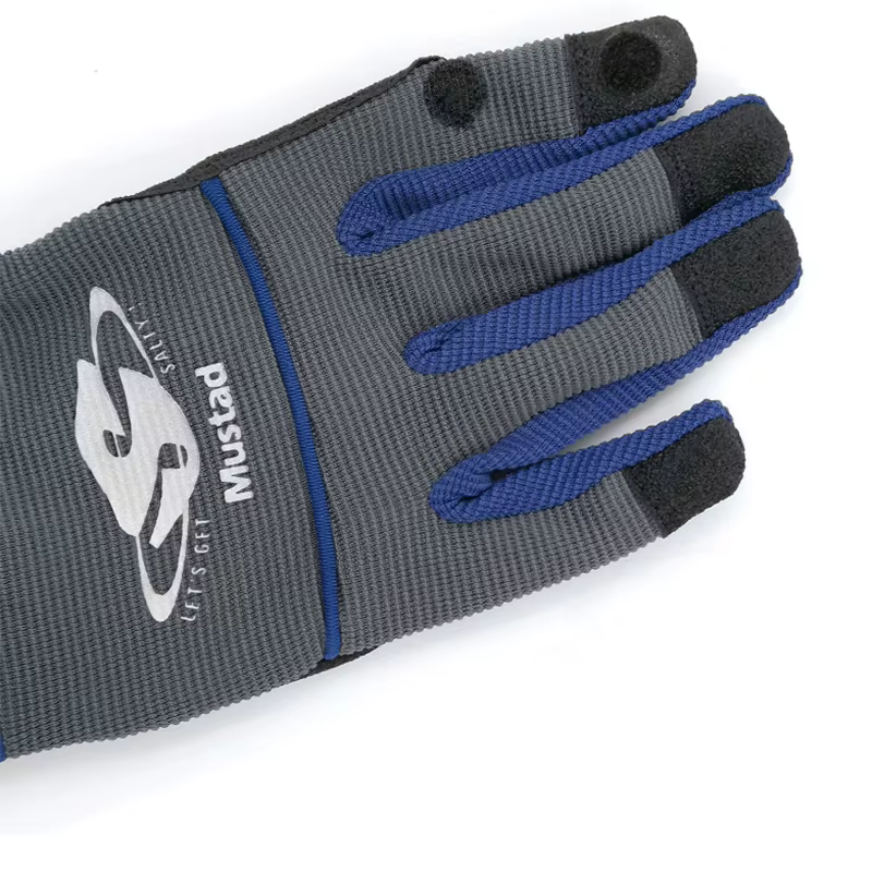 Mustad GL001 – Guantes impermeables de pesca con malla para kayak - imagen 4