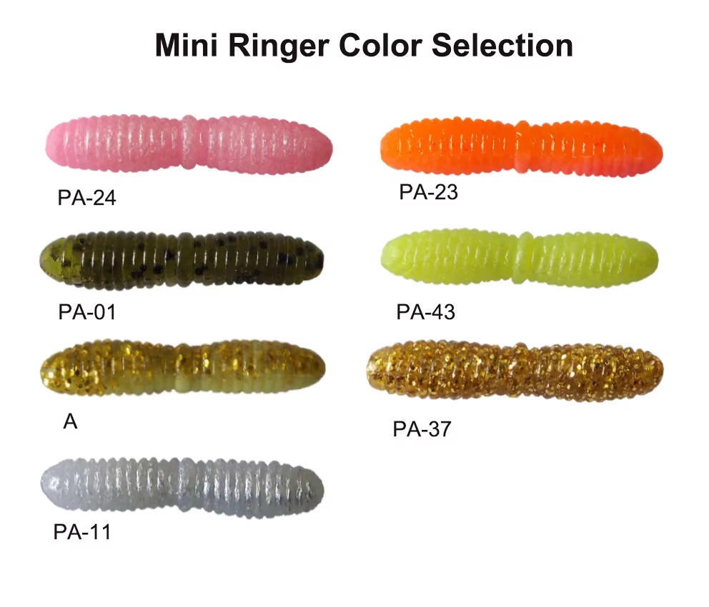 Señuelo blando ESFISHING Mini para pesca en hielo – Lucio y trucha