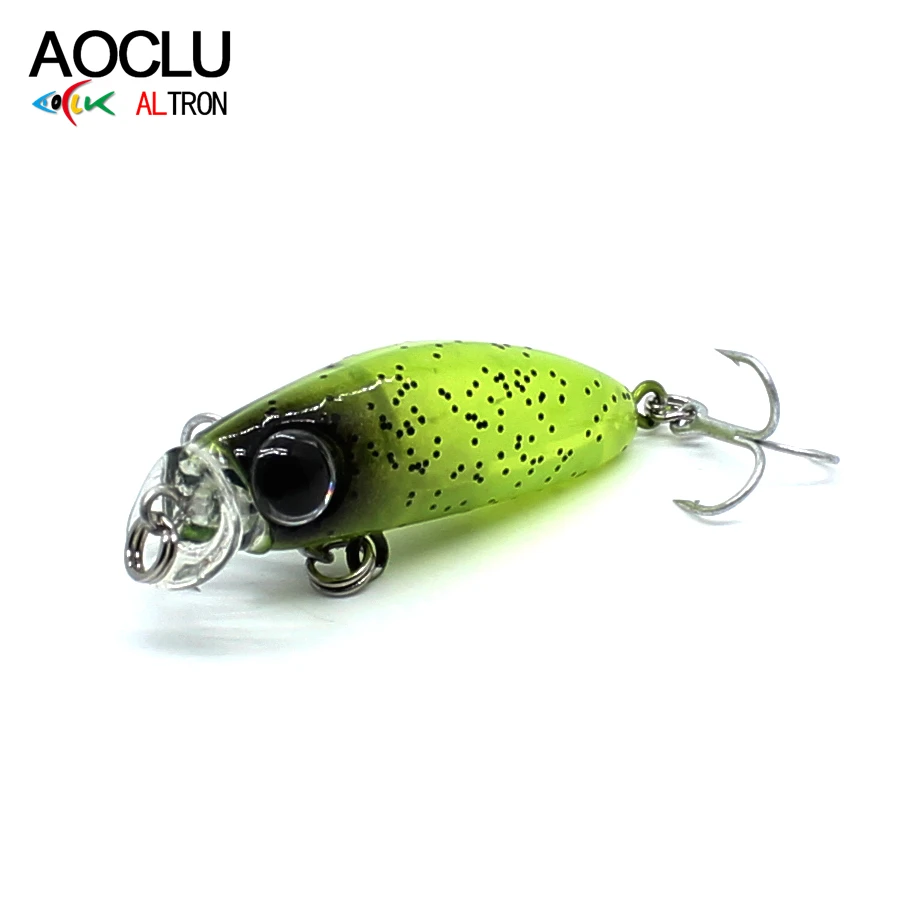 AOCLU-Mini Minnow Flotante – Ojos 3D, babero corto para roca - imagen 4
